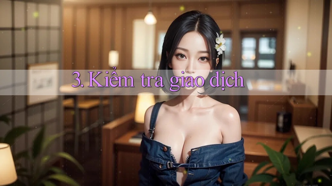 3. Kiểm tra giao dịch 3. Kiểm tra giao dịch