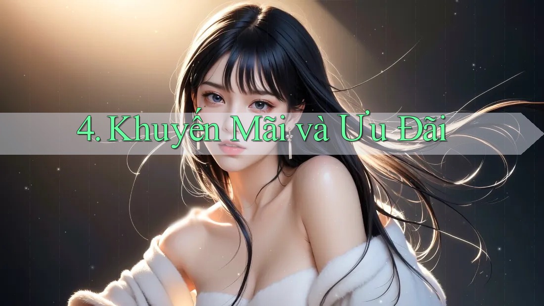 4. Khuyến mãi và ưu đãi 4. Khuyến mãi và ưu đãi