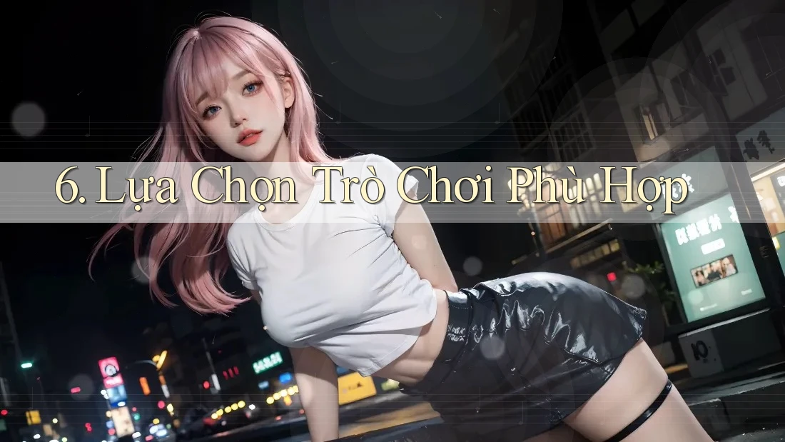 6. Lựa Chọn Trò Chơi Phù Hợp 6. Lựa Chọn Trò Chơi Phù Hợp