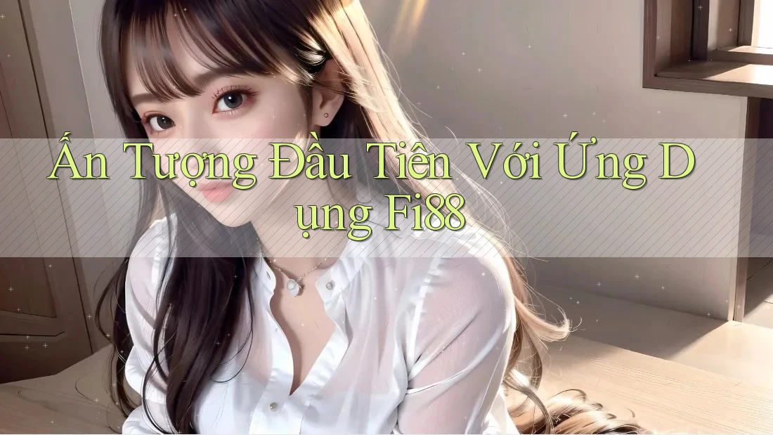 Ấn Tượng Đầu Tiên Với Ứng Dụng Fi88 Ấn Tượng Đầu Tiên Với Ứng Dụng Fi88