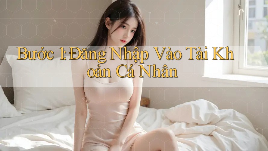 Bước 1: Đăng Nhập Vào Tài Khoản Cá Nhân Bước 1: Đăng Nhập Vào Tài Khoản Cá Nhân