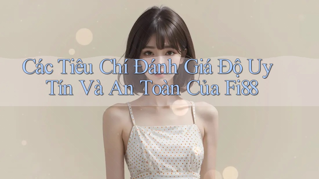 Các Tiêu Chí Đánh Giá Độ Uy Tín Và An Toàn Của Fi88