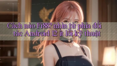 Cách nào Fi88 nhìn từ phía đối tác Android 12 ít lỗi kỹ thuật
