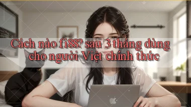Cách nào fi88 sau 3 tháng dùng cho người Việt chính thức