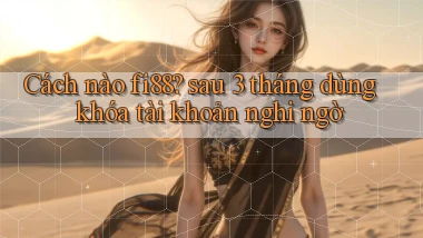 Cách nào fi88 sau 3 tháng dùng khóa tài khoản nghi ngờ