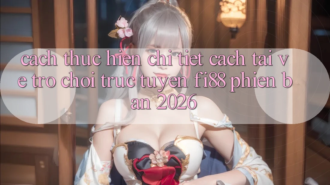 Cách thực hiện chi tiết cách tải về trò chơi trực tuyến Fi88 phiên bản 2026 Cách thực hiện chi tiết cách tải về trò chơi trực tuyến Fi88 phiên bản 2026