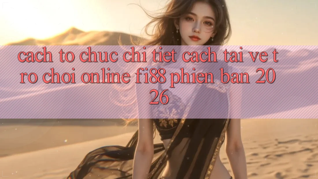 Cách tổ chức chi tiết cách tải về trò chơi online Fi88 phiên bản 2026 Cách tổ chức chi tiết cách tải về trò chơi online Fi88 phiên bản 2026
