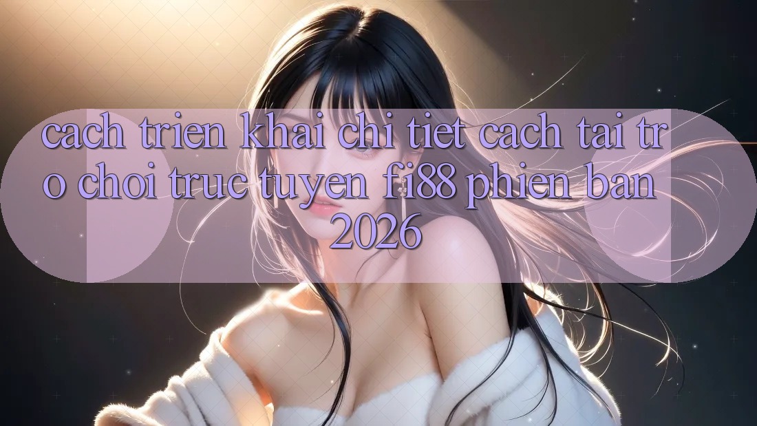 Cách triển khai chi tiết cách tải trò chơi trực tuyến Fi88 phiên bản 2026