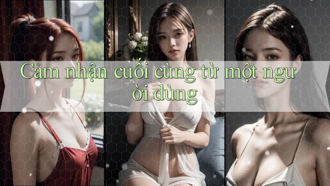 Cảm nhận cuối cùng từ một người dùng Cảm nhận cuối cùng từ một người dùng