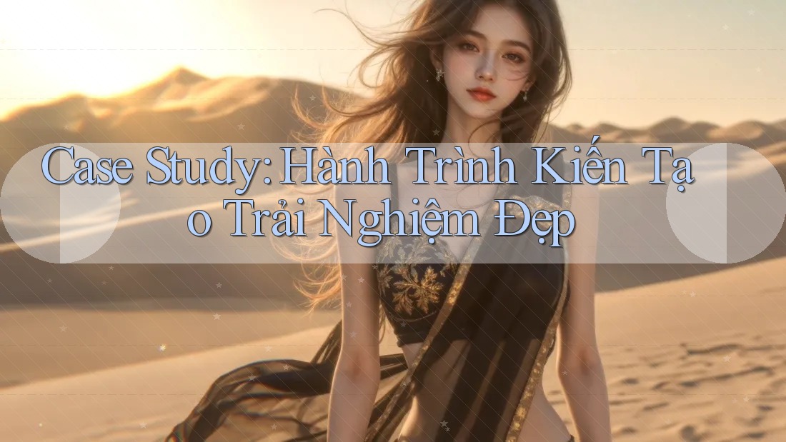 Case Study: Hành Trình Kiến Tạo Trải Nghiệm Đẹp Case Study: Hành Trình Kiến Tạo Trải Nghiệm Đẹp