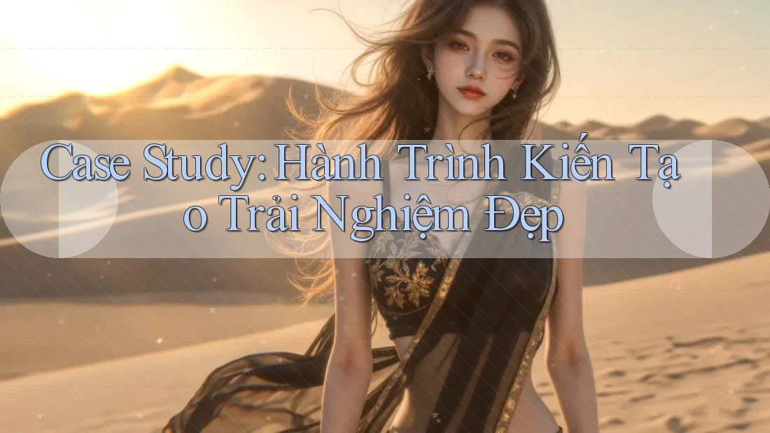Case Study: Hành Trình Kiến Tạo Trải Nghiệm Đẹp Case Study: Hành Trình Kiến Tạo Trải Nghiệm Đẹp
