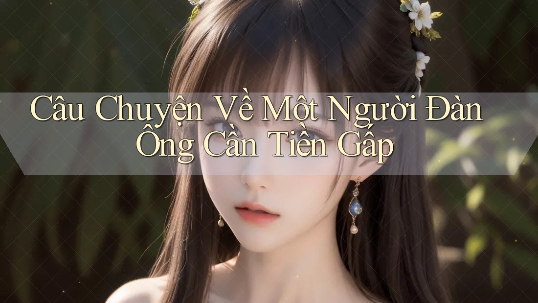 Câu Chuyện Về Một Người Đàn Ông Cần Tiền Gấp Câu Chuyện Về Một Người Đàn Ông Cần Tiền Gấp