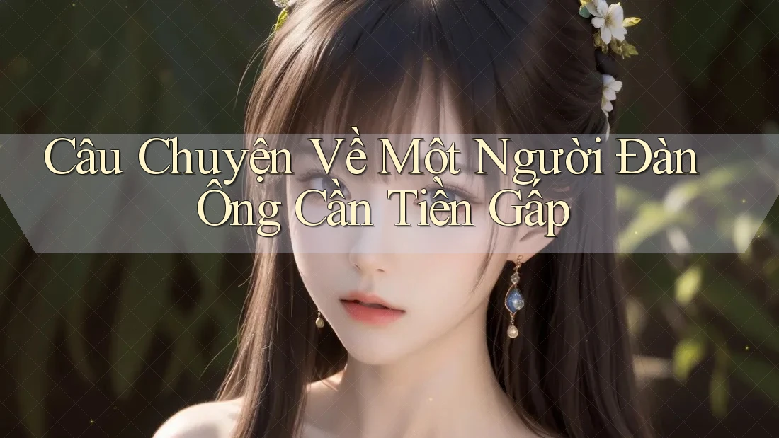 Câu Chuyện Về Một Người Đàn Ông Cần Tiền Gấp