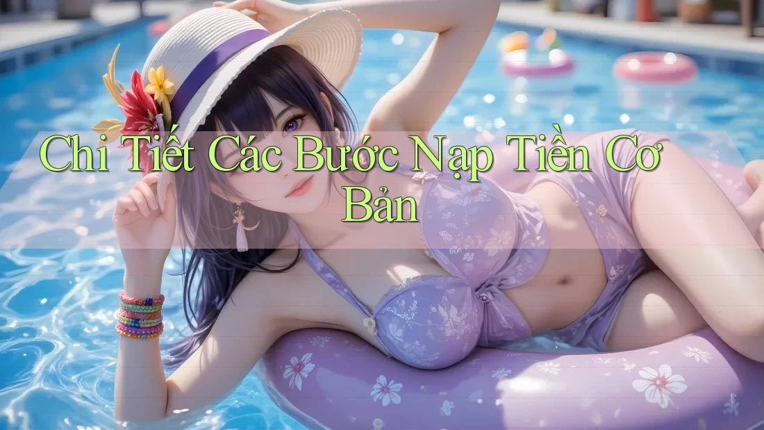 Chi Tiết Các Bước Nạp Tiền Cơ Bản Chi Tiết Các Bước Nạp Tiền Cơ Bản