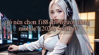 Có nên chọn fi88 cho người dùng mobile (2026)   wifi 6
