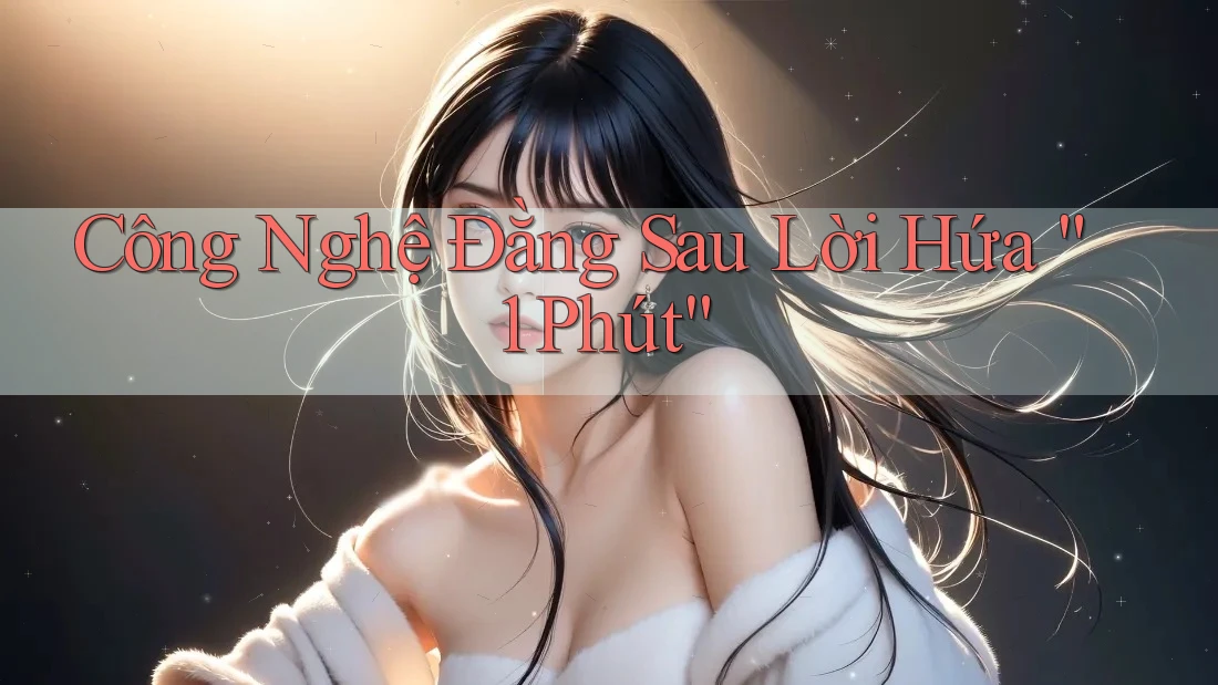 Công Nghệ Đằng Sau Lời Hứa “1 Phút” Công Nghệ Đằng Sau Lời Hứa “1 Phút”