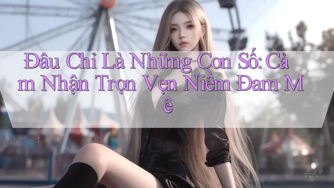 Đâu Chỉ Là Những Con Số: Cảm Nhận Trọn Vẹn Niềm Đam Mê