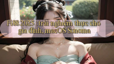 Fi88 2025 trải nghiệm thực cho gia đình, macOS Sonoma