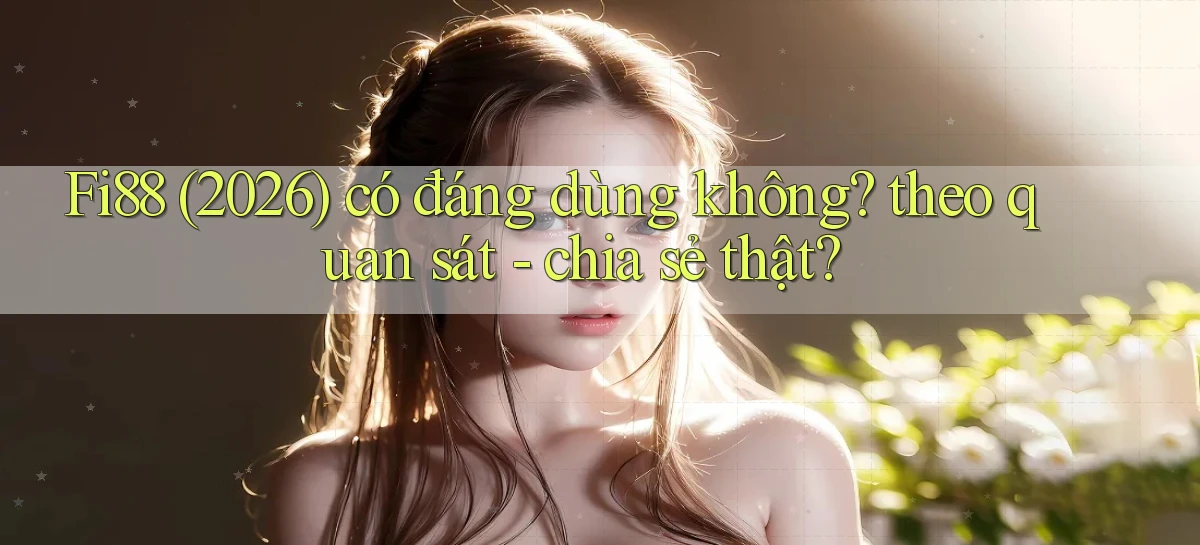 Fi88 (2026) có đáng dùng không theo quan sát   chia sẻ thật