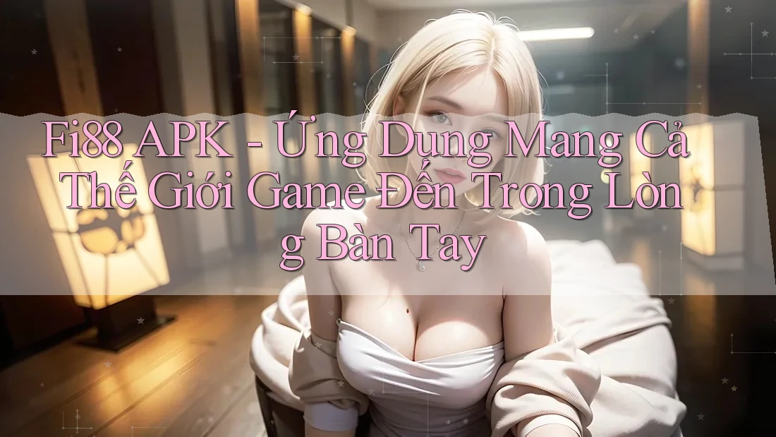 Fi88 APK - Ứng Dụng Mang Cả Thế Giới Game Đến Trong Lòng Bàn Tay