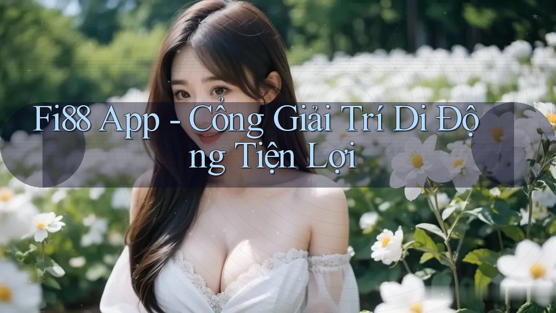 Fi88 App - Cổng Giải Trí Di Động Tiện Lợi