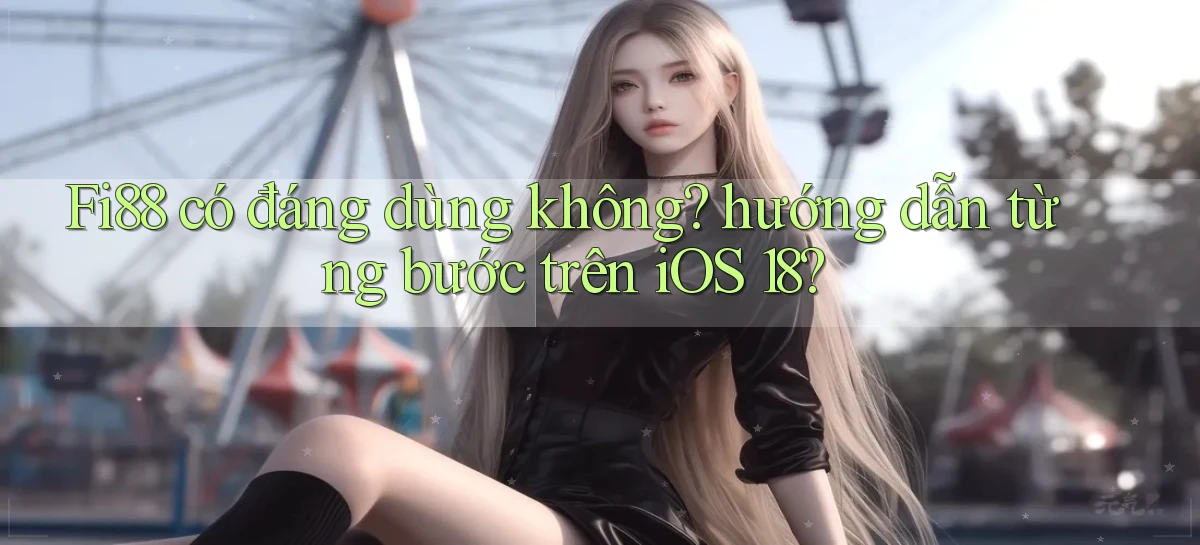 Fi88 có đáng dùng không hướng dẫn từng bước trên iOS 18