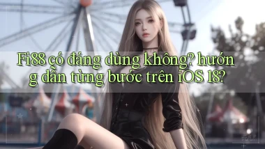 Fi88 có đáng dùng không hướng dẫn từng bước trên iOS 18