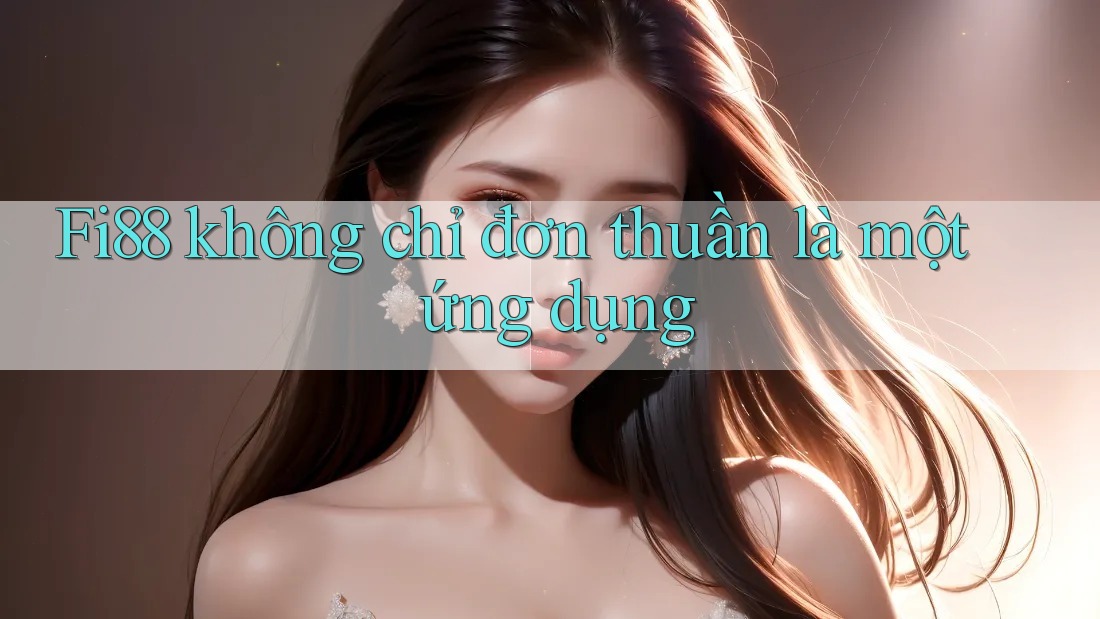 Fi88 không chỉ đơn thuần là một ứng dụng
