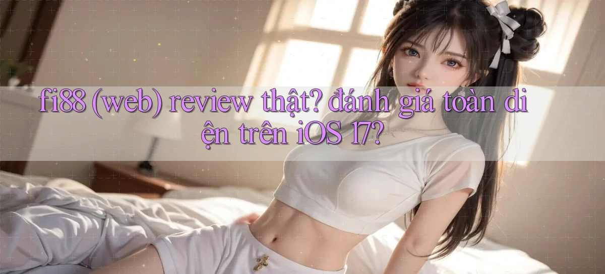 fi88 (web) review thật đánh giá toàn diện trên iOS 17