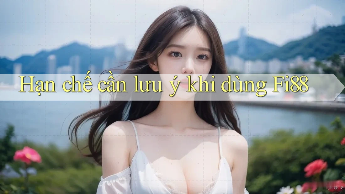 Hạn chế cần lưu ý khi dùng fi88 Hạn chế cần lưu ý khi dùng fi88