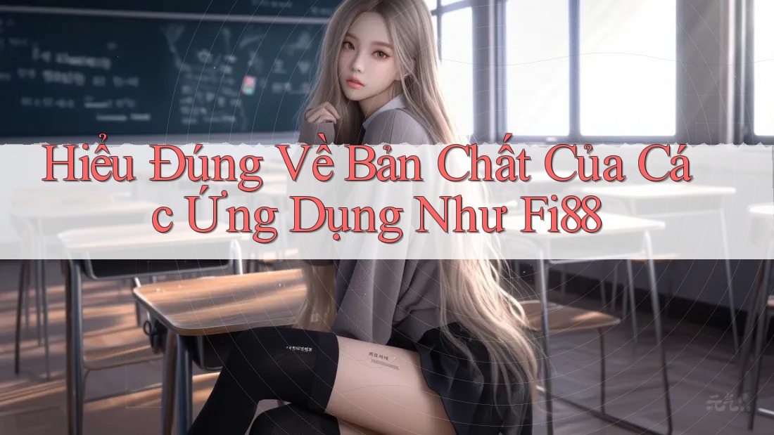 Hiểu Đúng Về Bản Chất Của Các Ứng Dụng Như Fi88 Hiểu Đúng Về Bản Chất Của Các Ứng Dụng Như Fi88