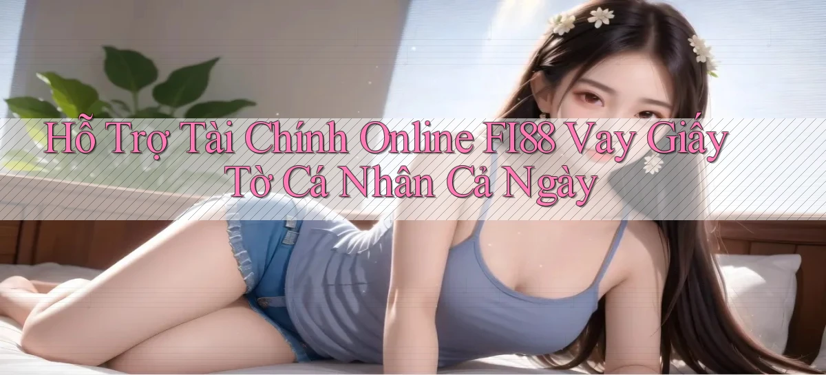 hỗ trợ tài chính online fi88 vay giấy tờ cá nhân cả ngày