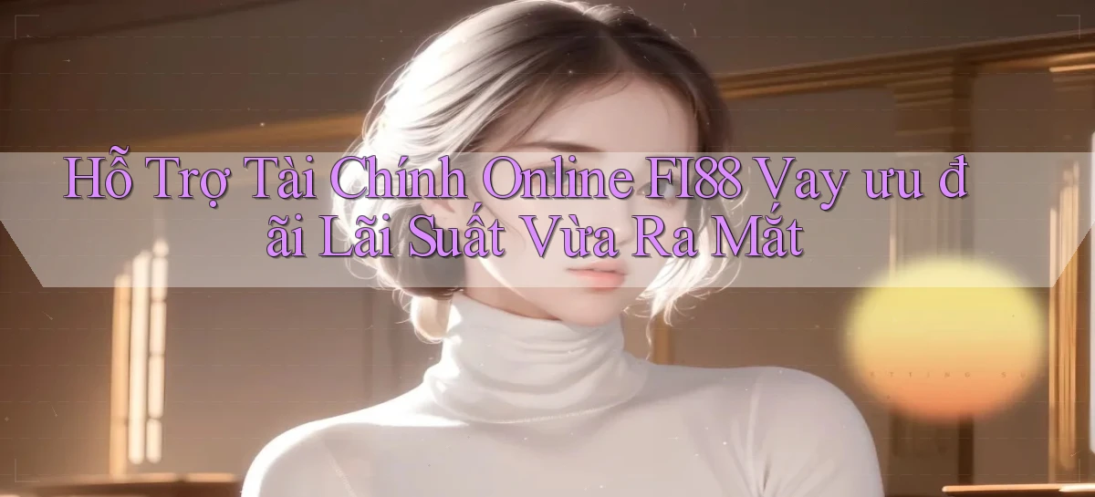 hỗ trợ tài chính online fi88 vay ưu đãi lãi suất vừa ra mắt