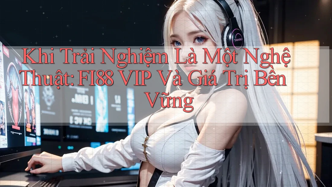 Khi Trải Nghiệm Là Một Nghệ Thuật: FI88 VIP Và Giá Trị Bền Vững Khi Trải Nghiệm Là Một Nghệ Thuật: FI88 VIP Và Giá Trị Bền Vững