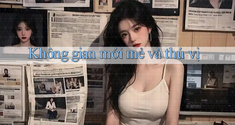 Không gian mới mẻ và thú vị Không gian mới mẻ và thú vị