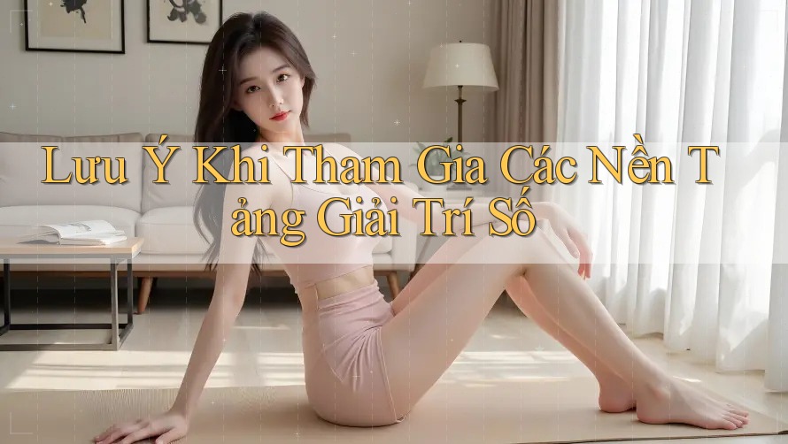 Lưu Ý Khi Tham Gia Các Nền Tảng Giải Trí Số Lưu Ý Khi Tham Gia Các Nền Tảng Giải Trí Số