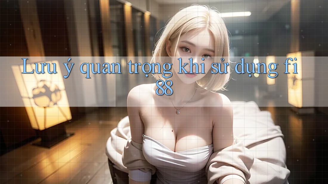 Lưu ý quan trọng khi sử dụng fi88 Lưu ý quan trọng khi sử dụng fi88