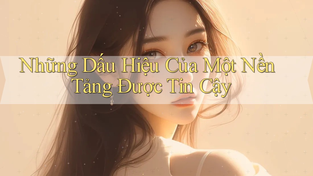 Những Dấu Hiệu Của Một Nền Tảng Được Tin Cậy Những Dấu Hiệu Của Một Nền Tảng Được Tin Cậy
