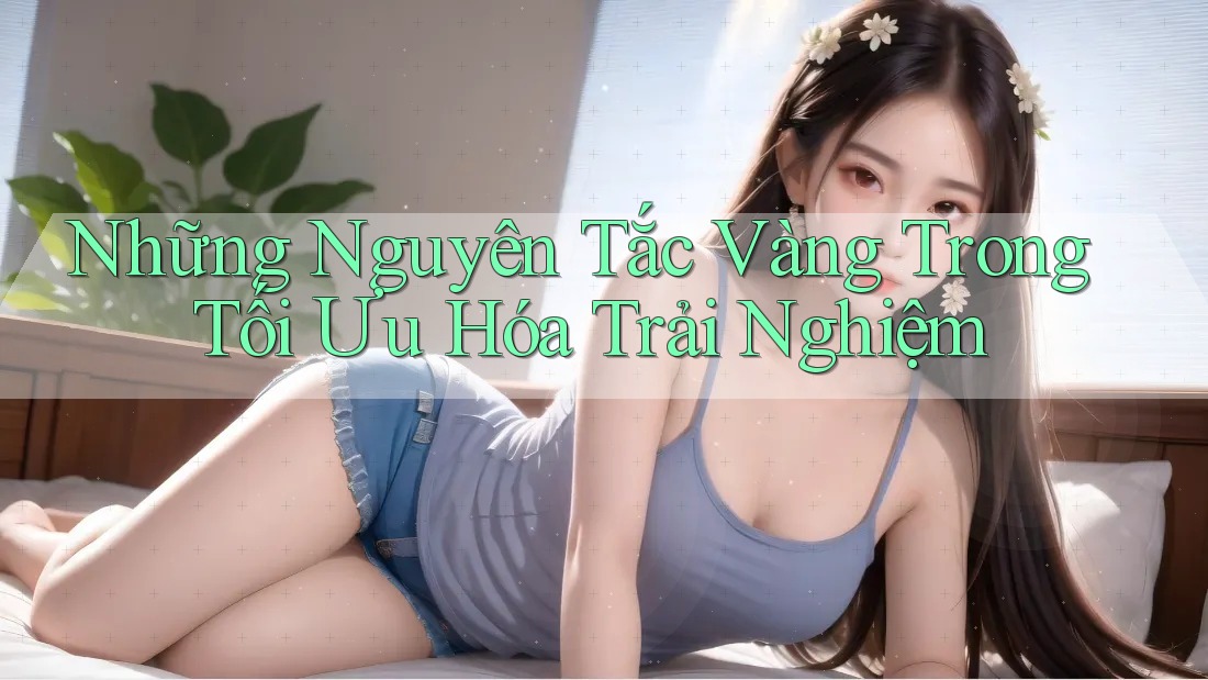 Những Nguyên Tắc Vàng Trong Tối Ưu Hóa Trải Nghiệm