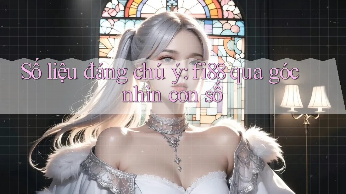Số liệu đáng chú ý: fi88 qua góc nhìn con số Số liệu đáng chú ý: fi88 qua góc nhìn con số