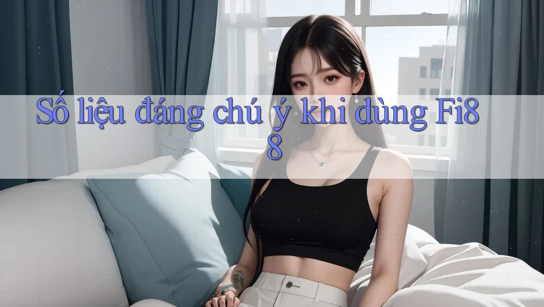 Số liệu đáng chú ý khi dùng Fi88 Số liệu đáng chú ý khi dùng Fi88