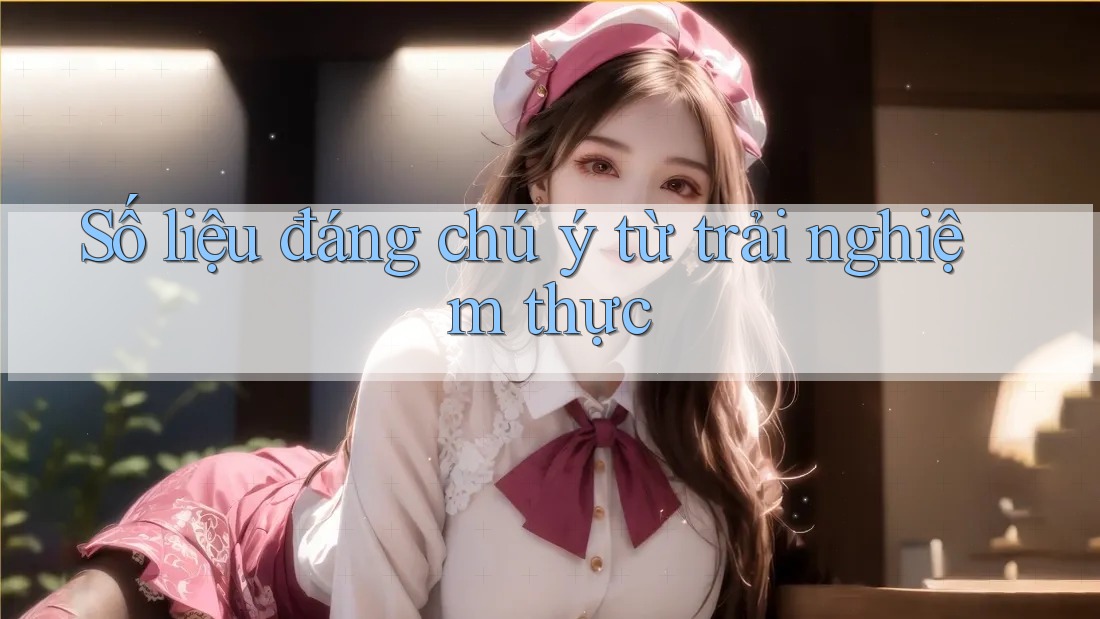 Số liệu đáng chú ý từ trải nghiệm thực Số liệu đáng chú ý từ trải nghiệm thực