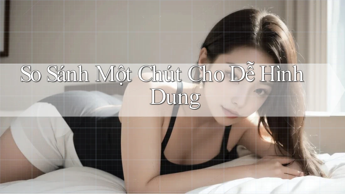 So sánh một chút cho dễ hình dung So sánh một chút cho dễ hình dung