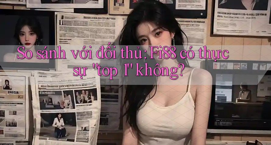 So sánh với đối thủ: Fi88 có thực sự “top 1” không? So sánh với đối thủ: Fi88 có thực sự “top 1” không?
