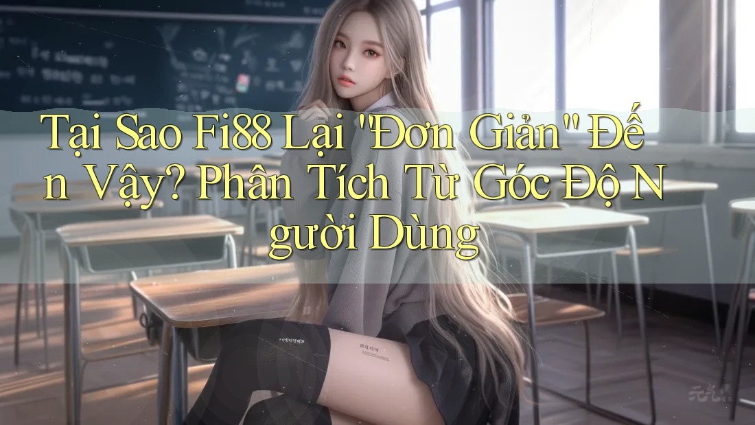 Tại Sao Fi88 Lại “Đơn Giản” Đến Vậy? Phân Tích Từ Góc Độ Người Dùng Tại Sao Fi88 Lại “Đơn Giản” Đến Vậy? Phân Tích Từ Góc Độ Người Dùng