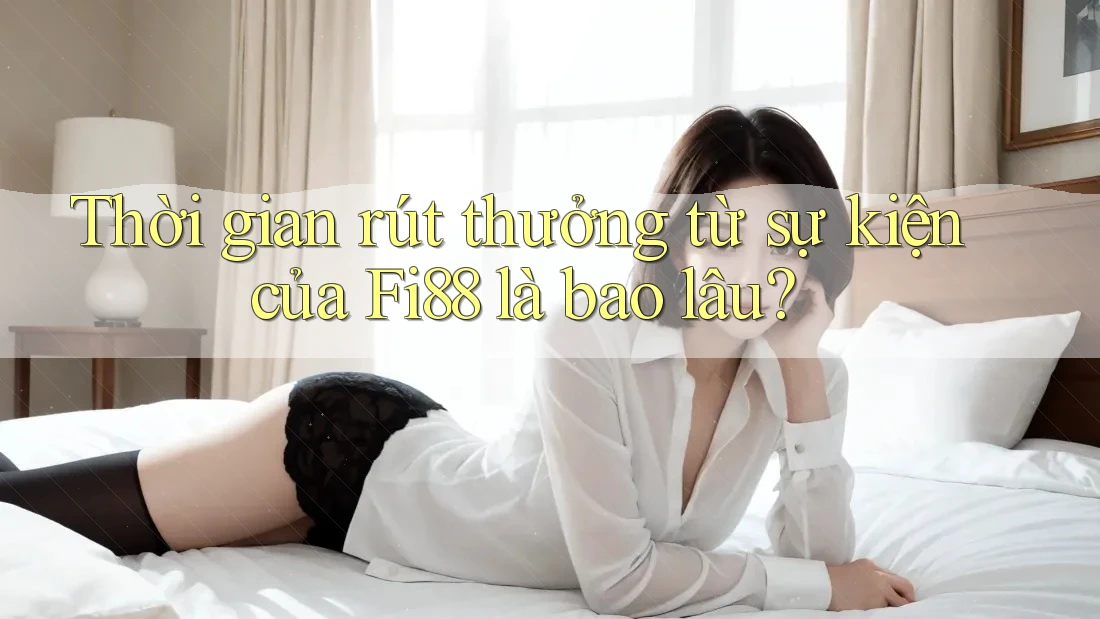 Thời gian rút thưởng từ sự kiện của Fi88 là bao lâu? Thời gian rút thưởng từ sự kiện của Fi88 là bao lâu?