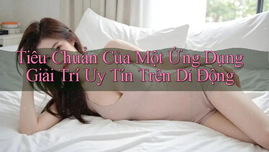 Tiêu Chuẩn Của Một Ứng Dụng Giải Trí Uy Tín Trên Di Động Tiêu Chuẩn Của Một Ứng Dụng Giải Trí Uy Tín Trên Di Động