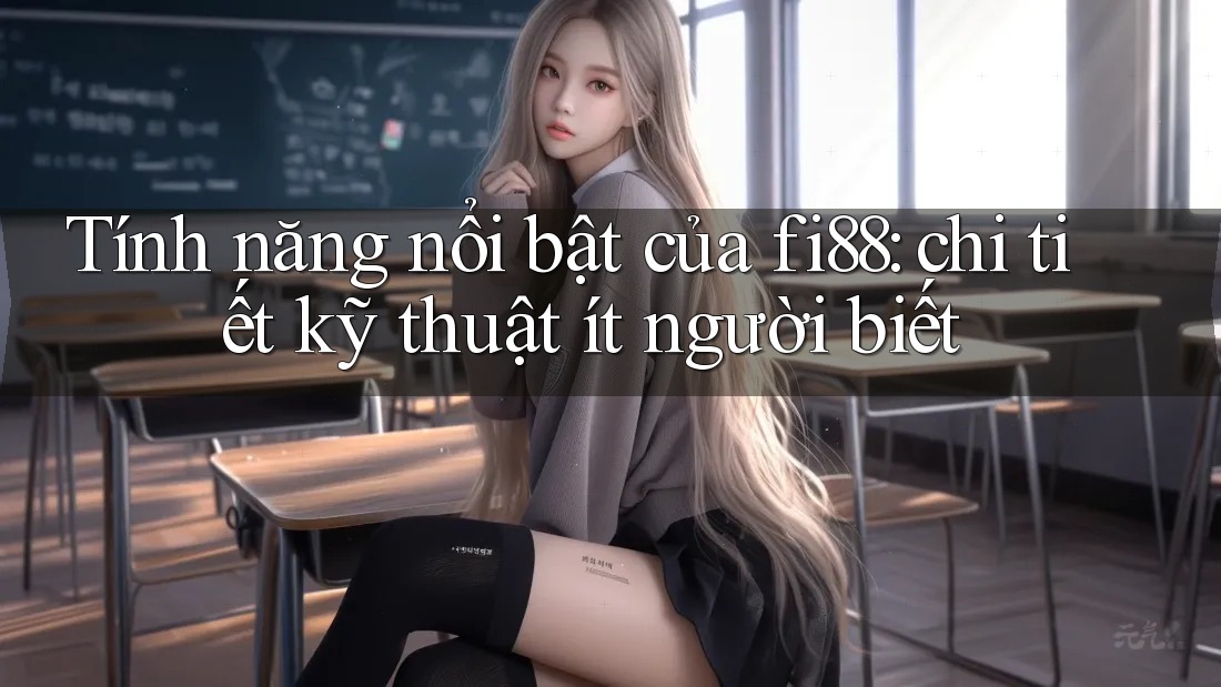Tính năng nổi bật của fi88: chi tiết kỹ thuật ít người biết