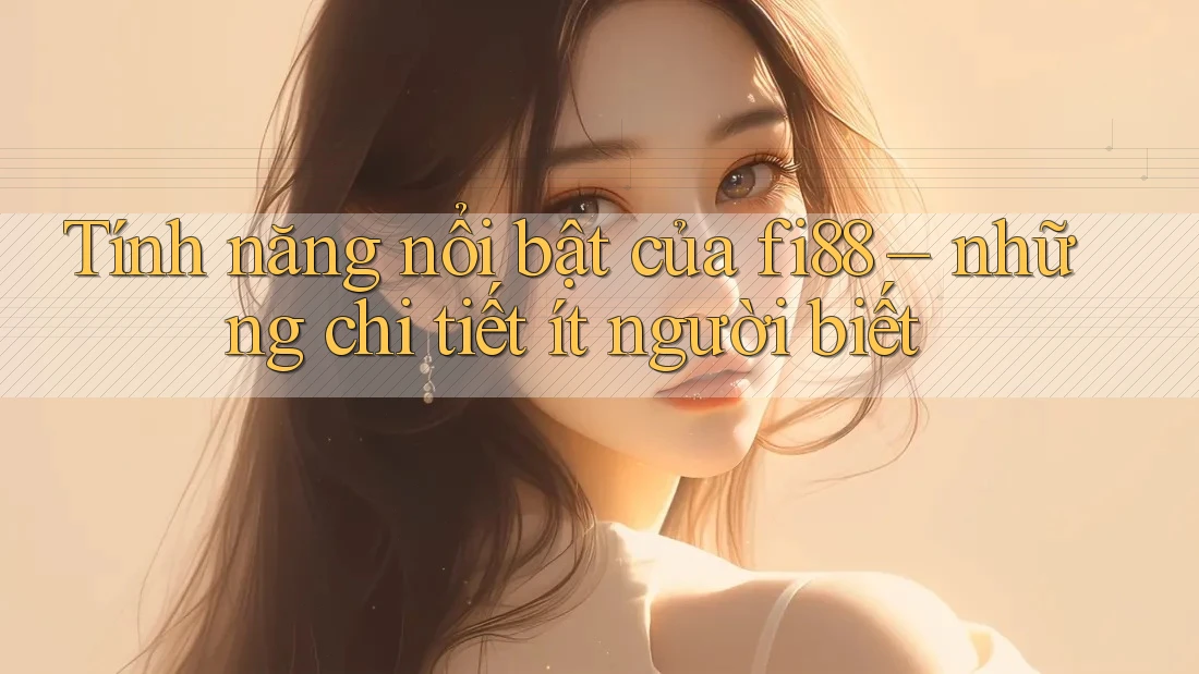 Tính năng nổi bật của fi88 – những chi tiết ít người biết