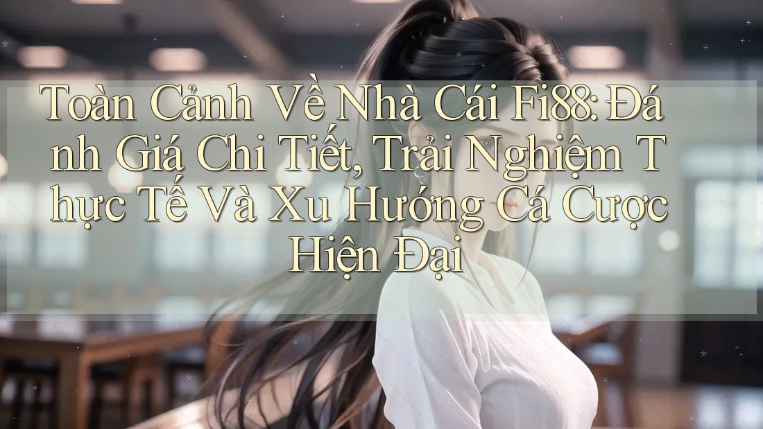 Toàn Cảnh Về Nhà Cái Fi88: Đánh Giá Chi Tiết, Trải Nghiệm Thực Tế Và Xu Hướng Cá Cược Hiện Đại